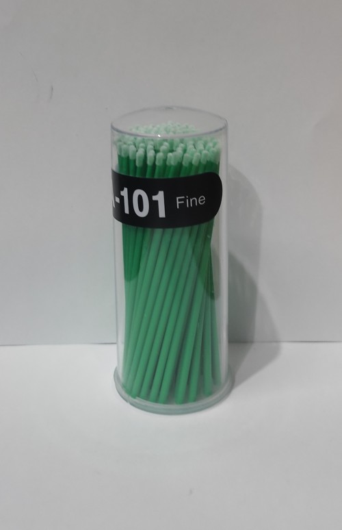 Аппликаторы(Микробраши) Fine (М) зеленые № 100 в банке
